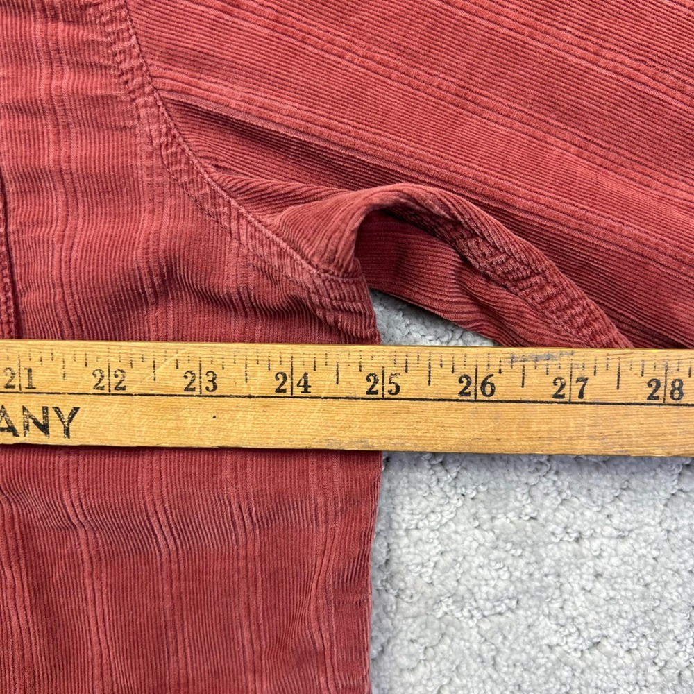 The Territory Ahead Shirt Mens Large Red Corduroy Faded Button Down Longsleeve - Picture 13 of 16